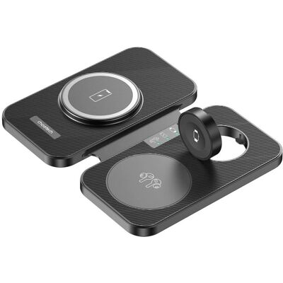 Choetech T616-F 3w1 Bezprzewodowa Ładowarka - Telefon, Zegarek, AirPods Choetech T616-F 3w1 Bezprzewodowa Ładowarka - Telefon, Zegarek, AirPods