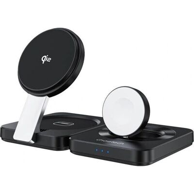 CHOETECH T636-F 3-w-1 Magnetyczna Bezprzewodowa Ładowarka - Bezprzewodowa Ładowarka CHOETECH T636-F 3-w-1 Magnetyczna Bezprzewodowa Ładowarka - Bezprzewodowa Ładowarka