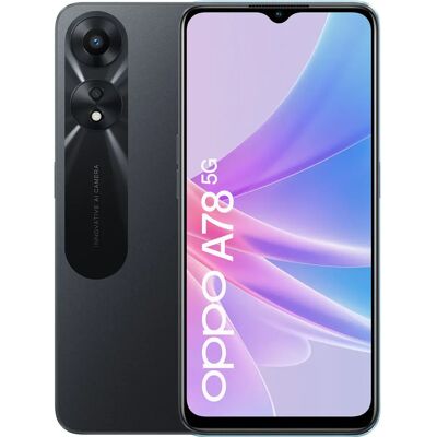 OPPO A78 5G - 50MP Kamera - 128GB - Svart - Smartphone OPPO A78 5G - 50MP Kamera - 128GB - Svart - Smartphone