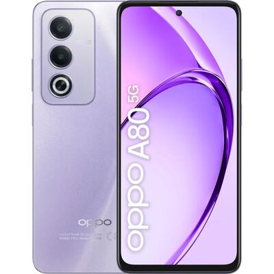 OPPO A80 - Moonlight Purple - Mobiltelefone OPPO A80 - Moonlight Purple - Mobiltelefone