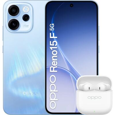 OPPO Reno15 F 5G Aurora Blau - Smartphone OPPO Reno15 F 5G Aurora Blau - Smartphone