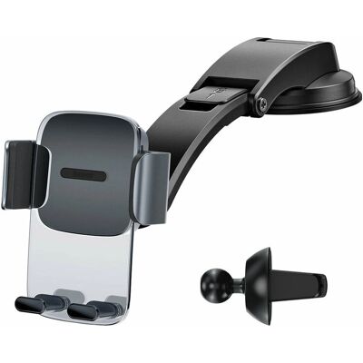 Support Téléphone Baseus Noir - Fixation Voiture Stable 4.7-6.7" Support Téléphone Baseus Noir - Fixation Voiture Stable 4.7-6.7"