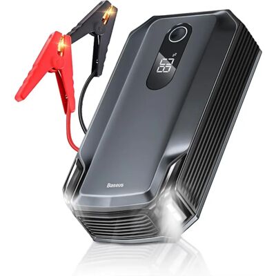 Baseus Arrancador de batería 20000mAh - Cargador y Arranque Baseus Arrancador de batería 20000mAh - Cargador y Arranque