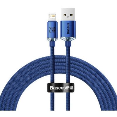 Baseus Crystal Shine 2 m Blau - Ladekabel Baseus Crystal Shine 2 m Blau - Ladekabel