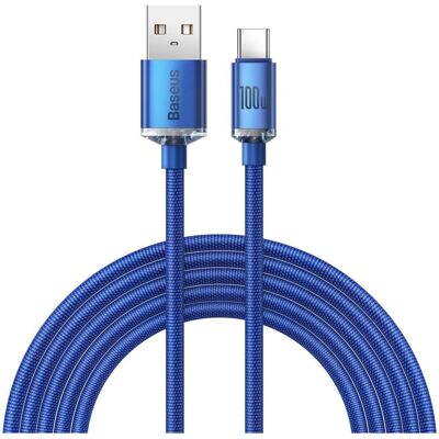 Kabel Baseus USB-C na USB-A 100W Série Crystal Shine - 2m Kabel Baseus USB-C na USB-A 100W Série Crystal Shine - 2m