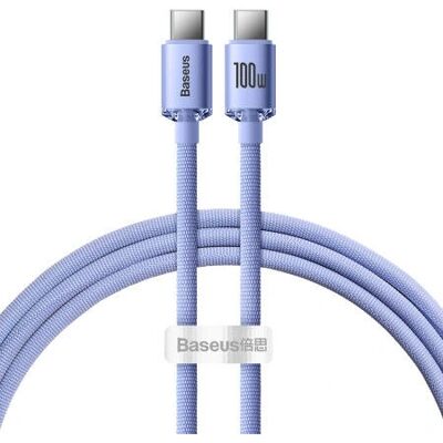 Baseus CAJY000605 USB-Kabel - Lila - 1,2 m - Schnelles Laden Baseus CAJY000605 USB-Kabel - Lila - 1,2 m - Schnelles Laden