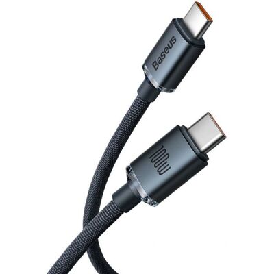 Câble USB Baseus CAJY000701 - 2m Noir - Charge rapide & Transfert de données - Publicité Câble USB Baseus CAJY000701 - 2m Noir - Charge rapide & Transfert de données - Publicité