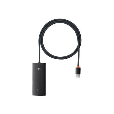 Baseus Kompaktowy Hub USB 4-Port Czarny - Adapter USB 3.0 Baseus Kompaktowy Hub USB 4-Port Czarny - Adapter USB 3.0