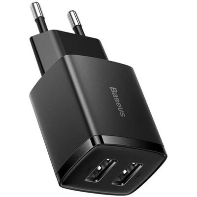 Baseus Compact Dual USB Charger - Charger Baseus Compact Dual USB Charger - Charger
