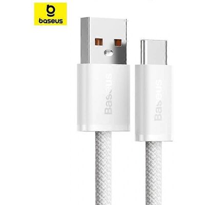Kabel datových linek USB-C 2m série Dynamic - Bílý Kabel datových linek USB-C 2m série Dynamic - Bílý