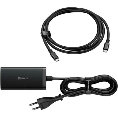 Fonte de alimentação Baseus CCGP110201 - 67W USB-C HDMI Fonte de alimentação Baseus CCGP110201 - 67W USB-C HDMI