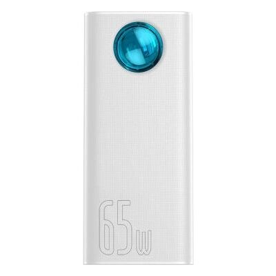 Power Bank Alb 30000mAh Baseus - Încărcare rapidă 65W Power Bank Alb 30000mAh Baseus - Încărcare rapidă 65W