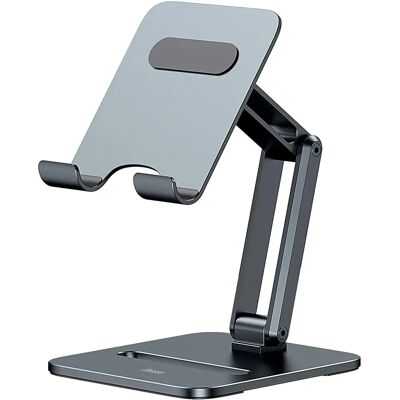 Baseus Alumiininen Tablettituki - Säädettävä, Taitettava Baseus Alumiininen Tablettituki - Säädettävä, Taitettava