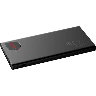 Power Bank Lithium-Ion 10000mAh Baseus Nero - Power Bank Power Bank Lithium-Ion 10000mAh Baseus Nero - Power Bank