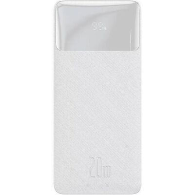 Powerbanka Baseus 10000mAh Bílá - Rychlé nabíjení Powerbanka Baseus 10000mAh Bílá - Rychlé nabíjení