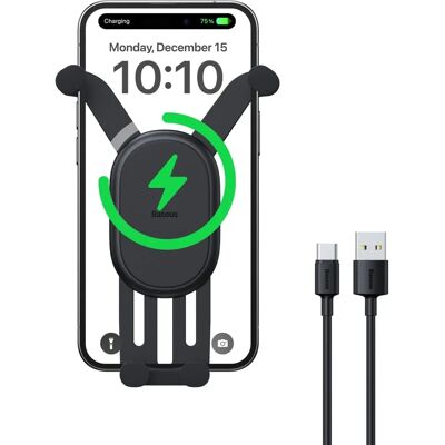 Baseus Autós Telefon- és Töltőállomás - Kompatibilis iPhone 12-14 Baseus Autós Telefon- és Töltőállomás - Kompatibilis iPhone 12-14