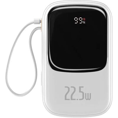 Powerbanka Baseus 20000mAh Bílá - Rychlé nabíjení Powerbanka Baseus 20000mAh Bílá - Rychlé nabíjení