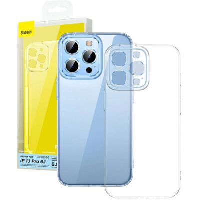 Coque transparente Baseus pour iPhone 13 Pro et protecteur d'écran Coque transparente Baseus pour iPhone 13 Pro et protecteur d'écran