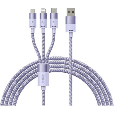 Baseus StarSpeed 1-von-3 Schnellladekabel - Datenkabel Baseus StarSpeed 1-von-3 Schnellladekabel - Datenkabel