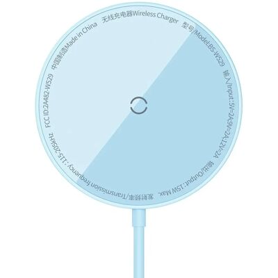 Baseus Mini Magnetisk Trådløs Oplader 15W - Trådløs Oplader Baseus Mini Magnetisk Trådløs Oplader 15W - Trådløs Oplader