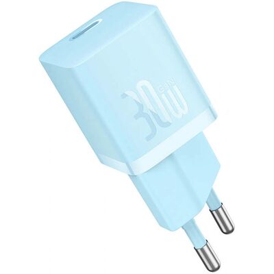 Baseus GaN5 30W Mini Univerzální Modrý Rychlonabíječka - Nabíječka Baseus GaN5 30W Mini Univerzální Modrý Rychlonabíječka - Nabíječka