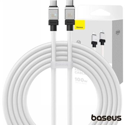 Baseus CoolPlay Serie 100W USB-C auf USB-C Kabel - 2m Baseus CoolPlay Serie 100W USB-C auf USB-C Kabel - 2m