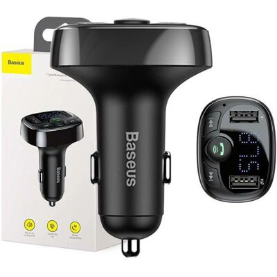 Baseus S-09A FM Átvivő - Bluetooth/USB Autós töltő Baseus S-09A FM Átvivő - Bluetooth/USB Autós töltő