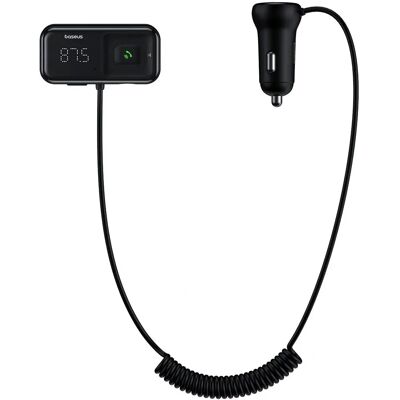 Baseus S-16 Reprodutor Bluetooth para carro - Transmissor FM e reprodutor MP3 Baseus S-16 Reprodutor Bluetooth para carro - Transmissor FM e reprodutor MP3