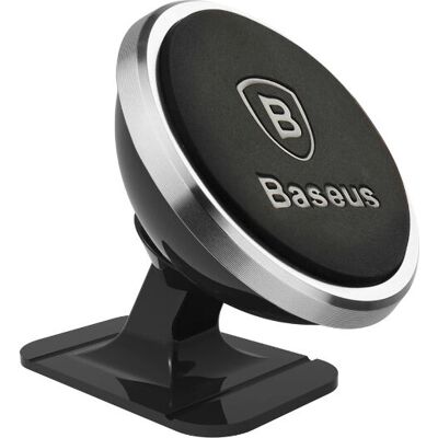 Support Magnétique pour Téléphone Baseus - Argent Support Magnétique pour Téléphone Baseus - Argent