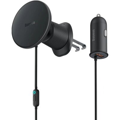 Support magnétique de voiture Baseus CW01 - Charge rapide, Réglable - Accessoire auto Support magnétique de voiture Baseus CW01 - Charge rapide, Réglable - Accessoire auto