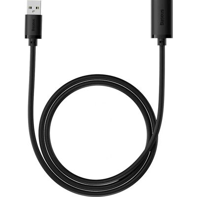 Baseus USB 2.0 Verlängerungskabel - 1,5m - schwarz Baseus USB 2.0 Verlängerungskabel - 1,5m - schwarz