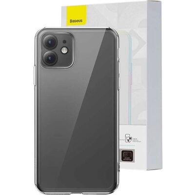 Custodia Trasparente Baseus per iPhone 11 - Sottile, Chiara, Antisfondamento Custodia Trasparente Baseus per iPhone 11 - Sottile, Chiara, Antisfondamento