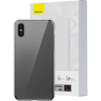 Baseus Átlátszó tok az iPhone XS Max-hoz - Ütésvédő Baseus Átlátszó tok az iPhone XS Max-hoz - Ütésvédő