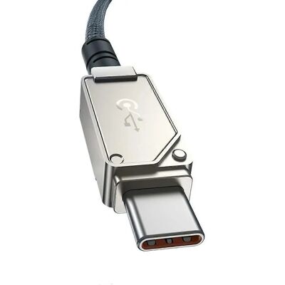 Câble de données à charge rapide Baseus USB-C - Lightning - 1m - Blanc - Câble Câble de données à charge rapide Baseus USB-C - Lightning - 1m - Blanc - Câble