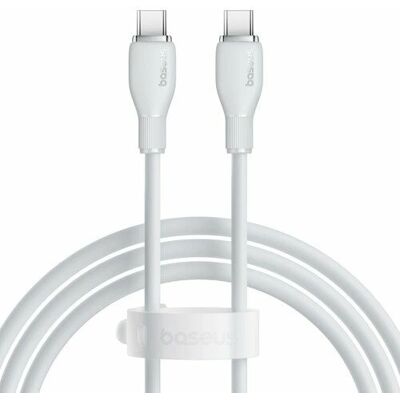 Baseus Pudding Serie Schnellladekabel - USB C Weiß 1.2m Baseus Pudding Serie Schnellladekabel - USB C Weiß 1.2m
