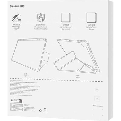 Baseus Rózsaszín mágneses tok iPad Air4/Air5 - Védelem & Állvány Baseus Rózsaszín mágneses tok iPad Air4/Air5 - Védelem & Állvány