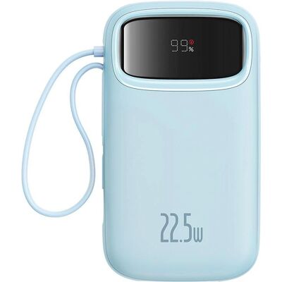 Power Bank Baseus Qpow2 Dvojitý Kabel Digitální Displej - 22,5W 20000mAh Power Bank Baseus Qpow2 Dvojitý Kabel Digitální Displej - 22,5W 20000mAh
