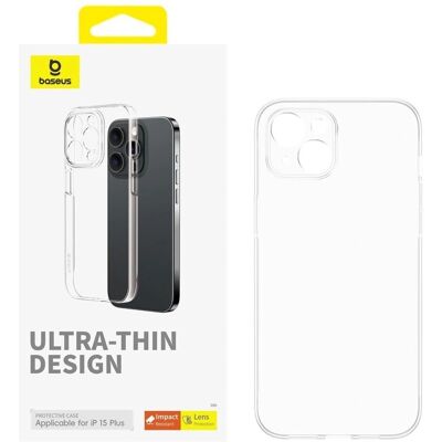 Átlátszó tok iPhone 15 Plus - Baseus Átlátszó tok iPhone 15 Plus - Baseus