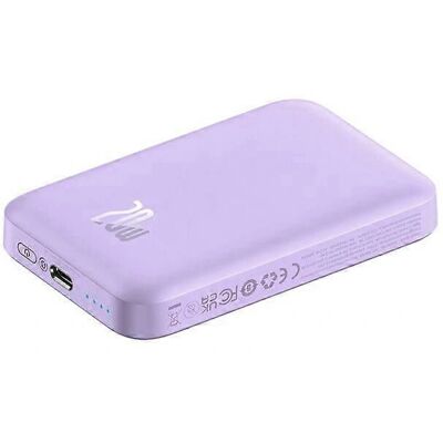Magnetická mini powerbanka Baseus - 60000mAh, Rychlé nabíjení, Bezdrátové Magnetická mini powerbanka Baseus - 60000mAh, Rychlé nabíjení, Bezdrátové