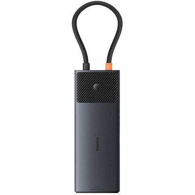 Baseus Hub - USB-C 11-i-1 Dockingstasjon, Svart Baseus Hub - USB-C 11-i-1 Dockingstasjon, Svart