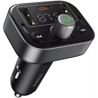 Transmisor FM Bluetooth Baseus Modelo C10762200113-00 - Accesorios para coche Transmisor FM Bluetooth Baseus Modelo C10762200113-00 - Accesorios para coche