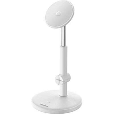 Support Magnétique Blanc pour Téléphone Baseus - MagPro Support Magnétique Blanc pour Téléphone Baseus - MagPro