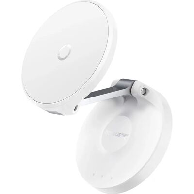 Držák telefonu Baseus B105641012110 Bílý - Pasivní, Magnetický, Nastavitelný Držák telefonu Baseus B105641012110 Bílý - Pasivní, Magnetický, Nastavitelný