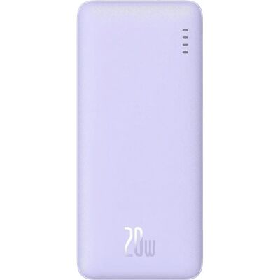 Power Bank Baseus - 10000mAh - Violet - Charge rapide - Power Bank Power Bank Baseus - 10000mAh - Violet - Charge rapide - Power Bank