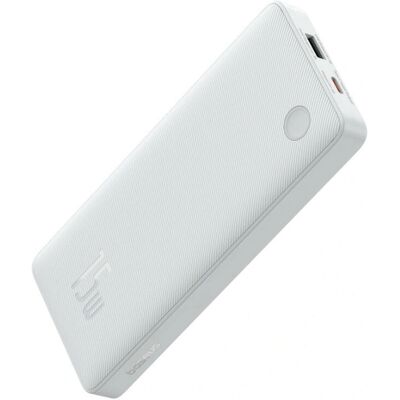 Powerbank Baseus P10067500213-00 - 10000mAh, Blanc Powerbank Baseus P10067500213-00 - 10000mAh, Blanc
