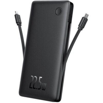 Baseus Airpow Lite Power Bank - 10000mAh, Schwarz, Schnelles Laden Baseus Airpow Lite Power Bank - 10000mAh, Schwarz, Schnelles Laden