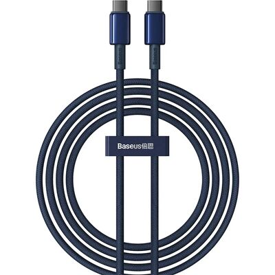 Baseus Tungsten Gold 100W 2m Datenkabel - Type-C auf Type-C Baseus Tungsten Gold 100W 2m Datenkabel - Type-C auf Type-C