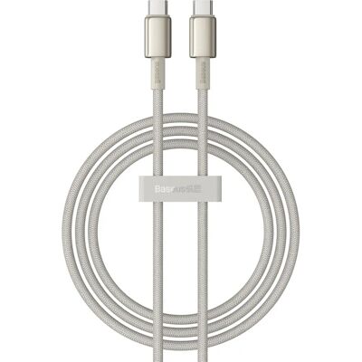Rychlý datový kabel Baseus Tungsten Gold 100W - USB-C na USB-C Rychlý datový kabel Baseus Tungsten Gold 100W - USB-C na USB-C