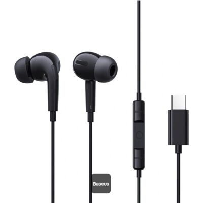 Baseus CZ18 Kopfhörer - Kabelgebunden, USB Type-C, Mikrofon - Schwarz Baseus CZ18 Kopfhörer - Kabelgebunden, USB Type-C, Mikrofon - Schwarz