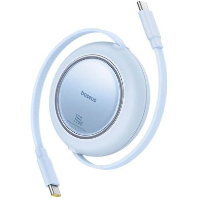 Baseus Free2Pull Mini USB-C auf USB-C 1m Blau - USB Kabel Baseus Free2Pull Mini USB-C auf USB-C 1m Blau - USB Kabel